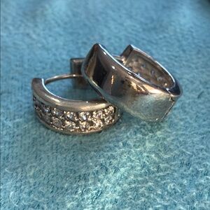 Silver Hoop Earrings